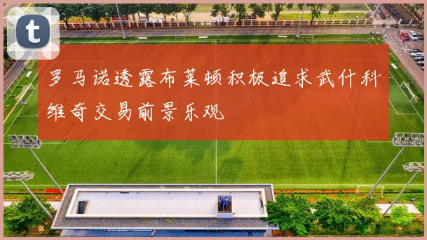 罗马诺透露布莱顿积极追求武什科维奇交易前景乐观