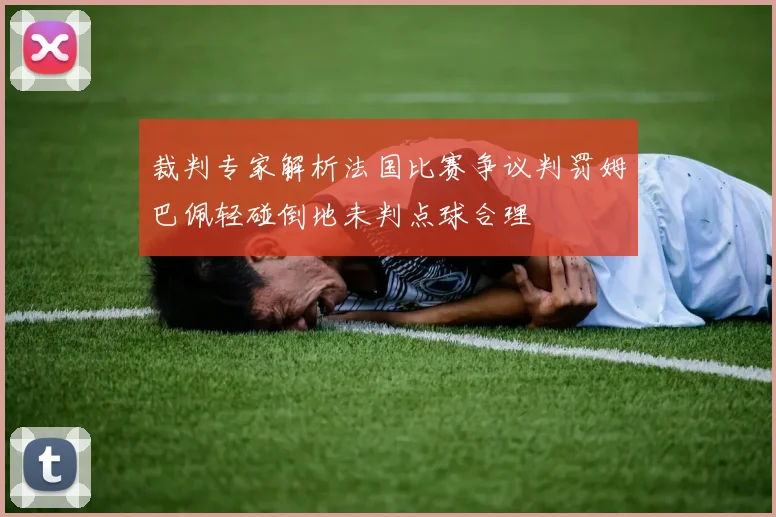 裁判专家解析法国比赛争议判罚姆巴佩轻碰倒地未判点球合理